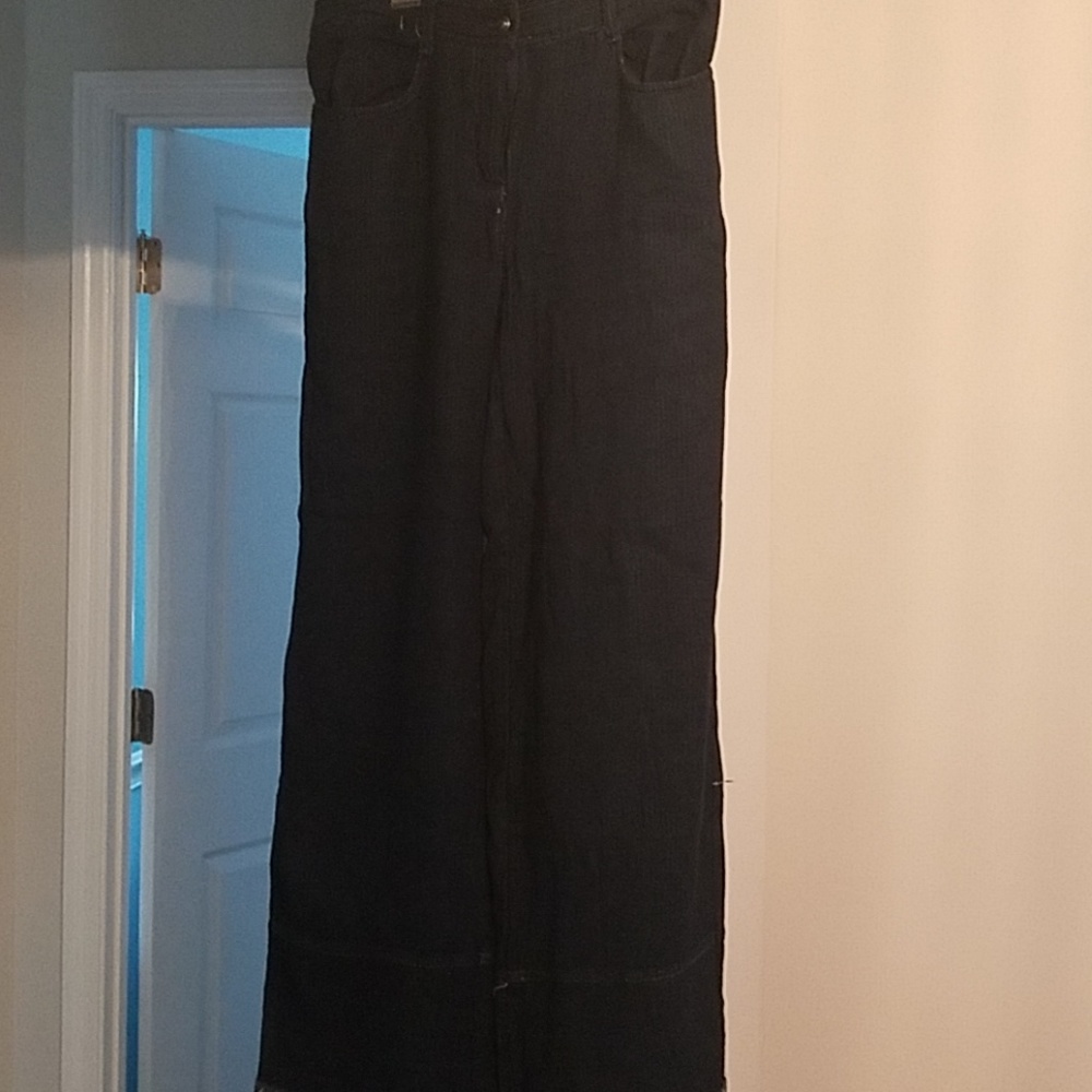 Max studio nwt super flare blue jeans pants